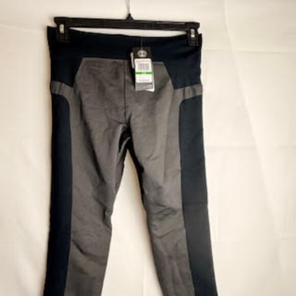 🔥 Under Armour HeatGear Compression Leggings | Black Gray | Women’s Large (L) - Picture 1 of 8